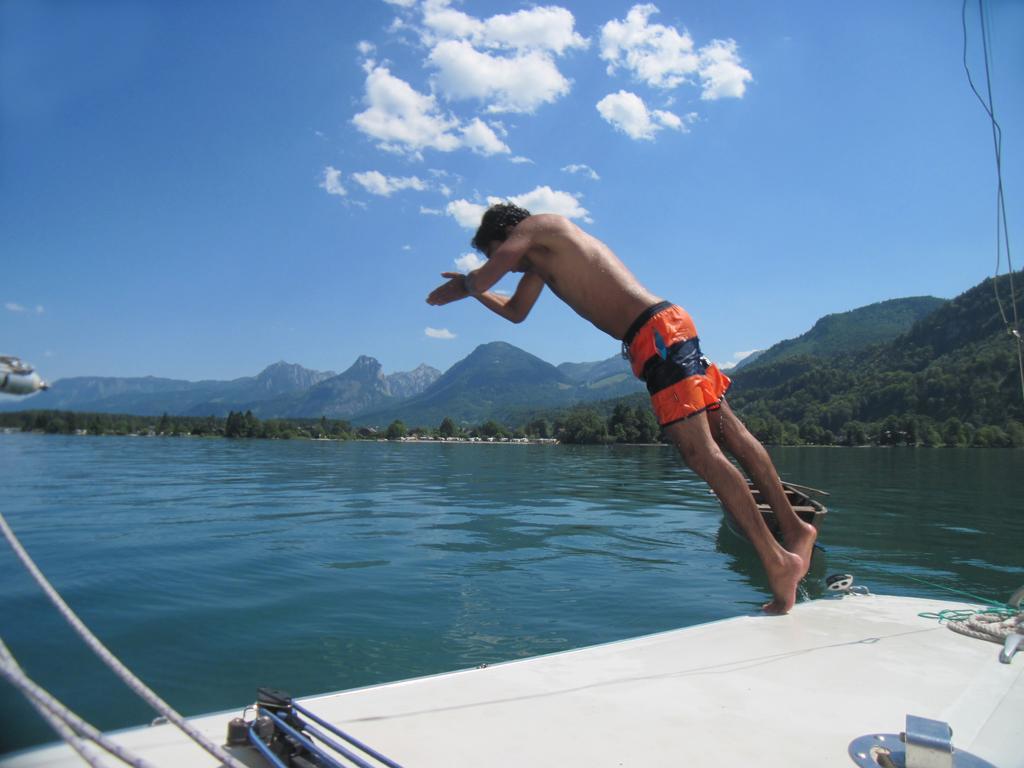 Landhaus Leitner Am Wolfgangsee ザンクト・ギルゲン エクステリア 写真