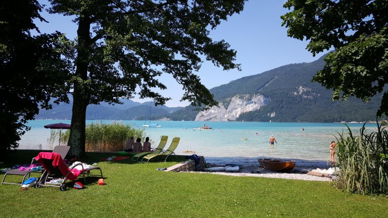 Landhaus Leitner Am Wolfgangsee ザンクト・ギルゲン エクステリア 写真